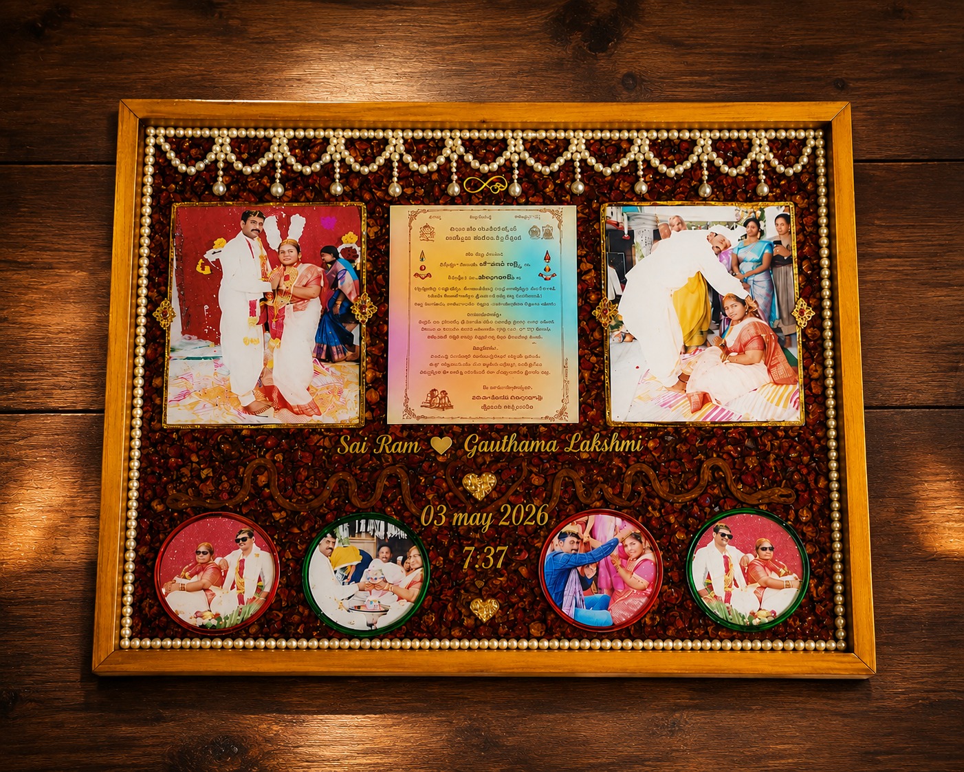 Premium Wedding Memory Frame